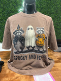 Spooky & Feral tee