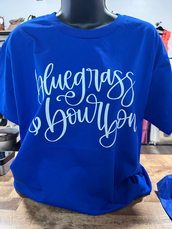 Bluegrass and bourbon tee