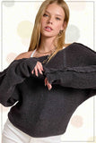 Callie’s off the shoulder sweater