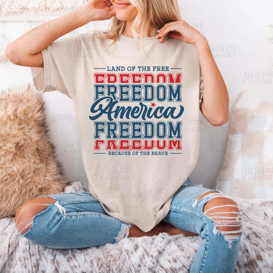 Freedom tee