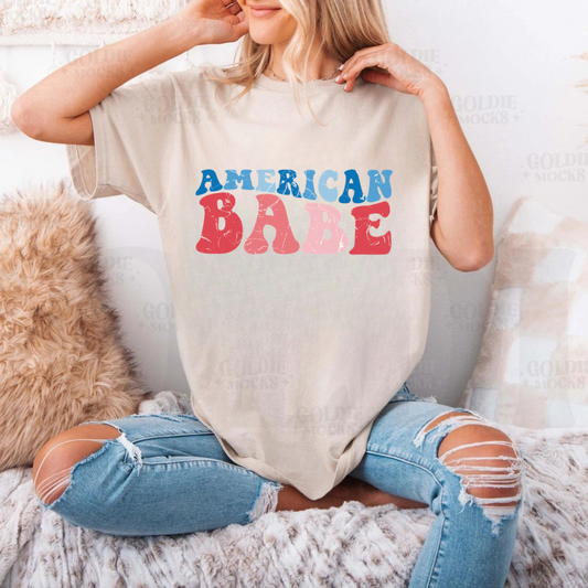 American Babe tee