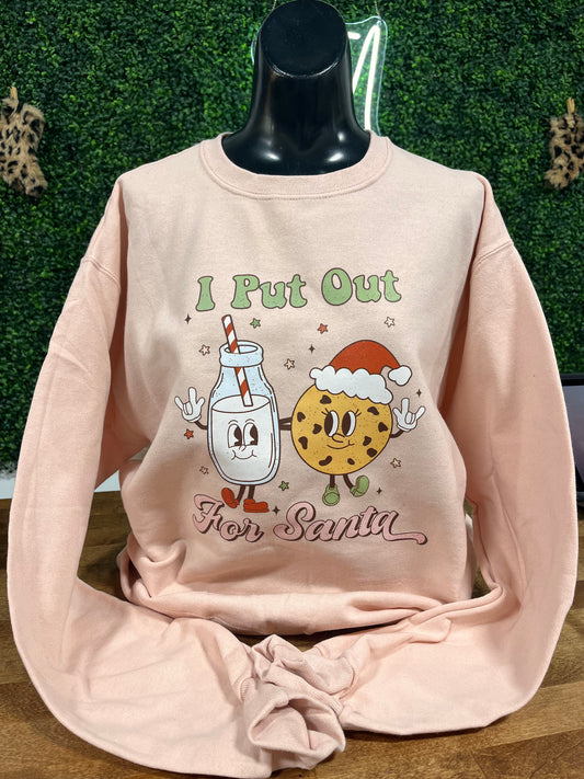 I put out for Santa crewneck