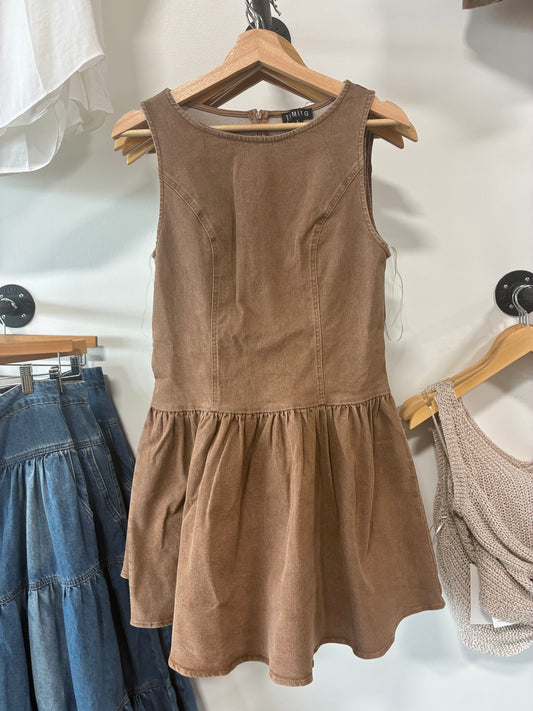Prairie charm denim dress