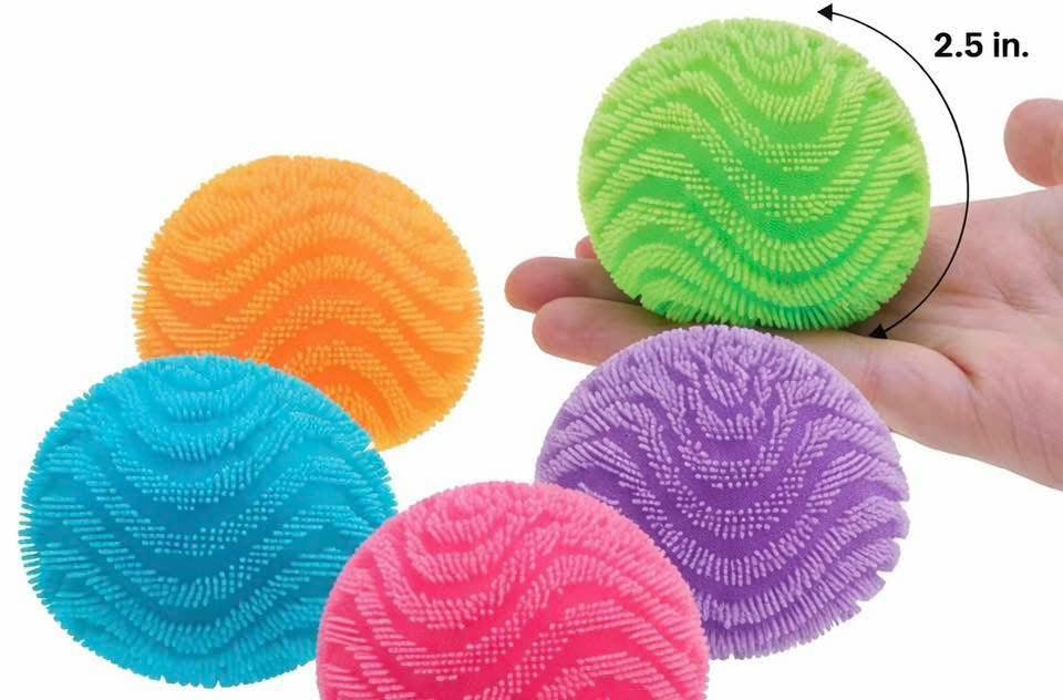 Fuzzy wave ball