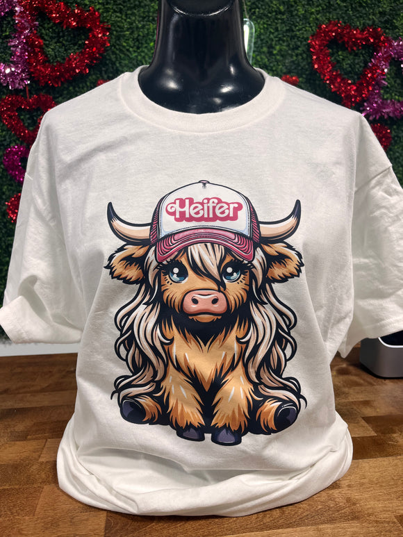 Heifer cow tee