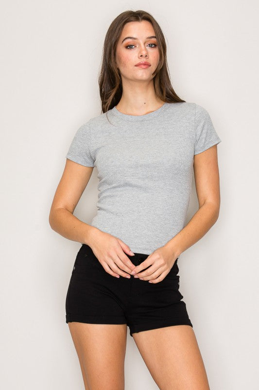 Basically your favorite ribbed tee