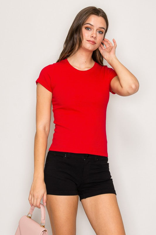 Basically your favorite ribbed tee