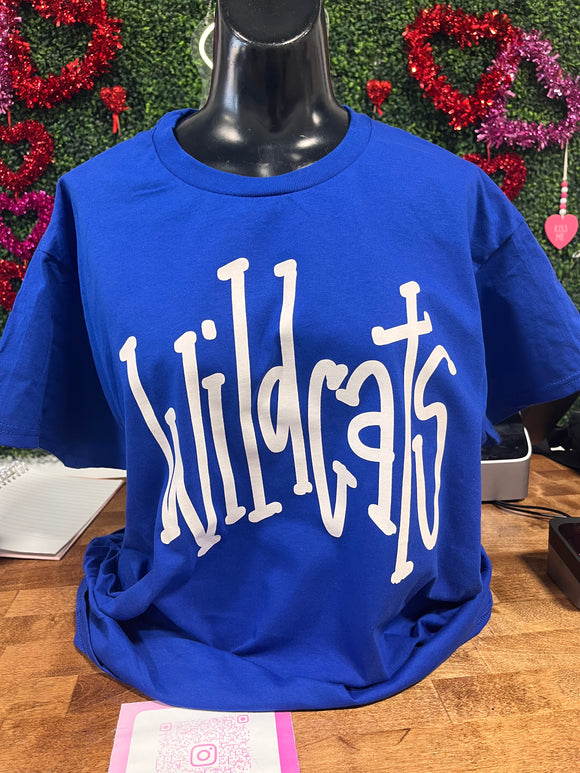 Wildcats script tee