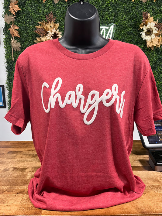 Chargers Puff Tee