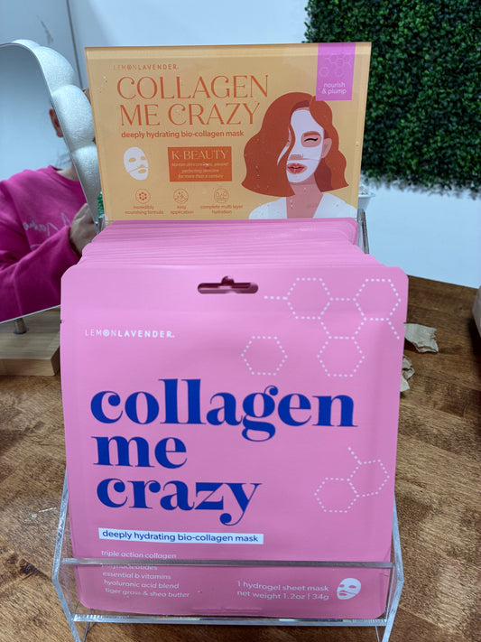 Lemon lavender Collagen Me Crazy Bio-Collagen Face Mask