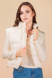 Sweetheart puffer vest