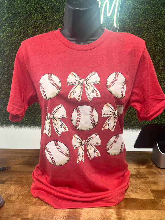 Balls & Bows tee