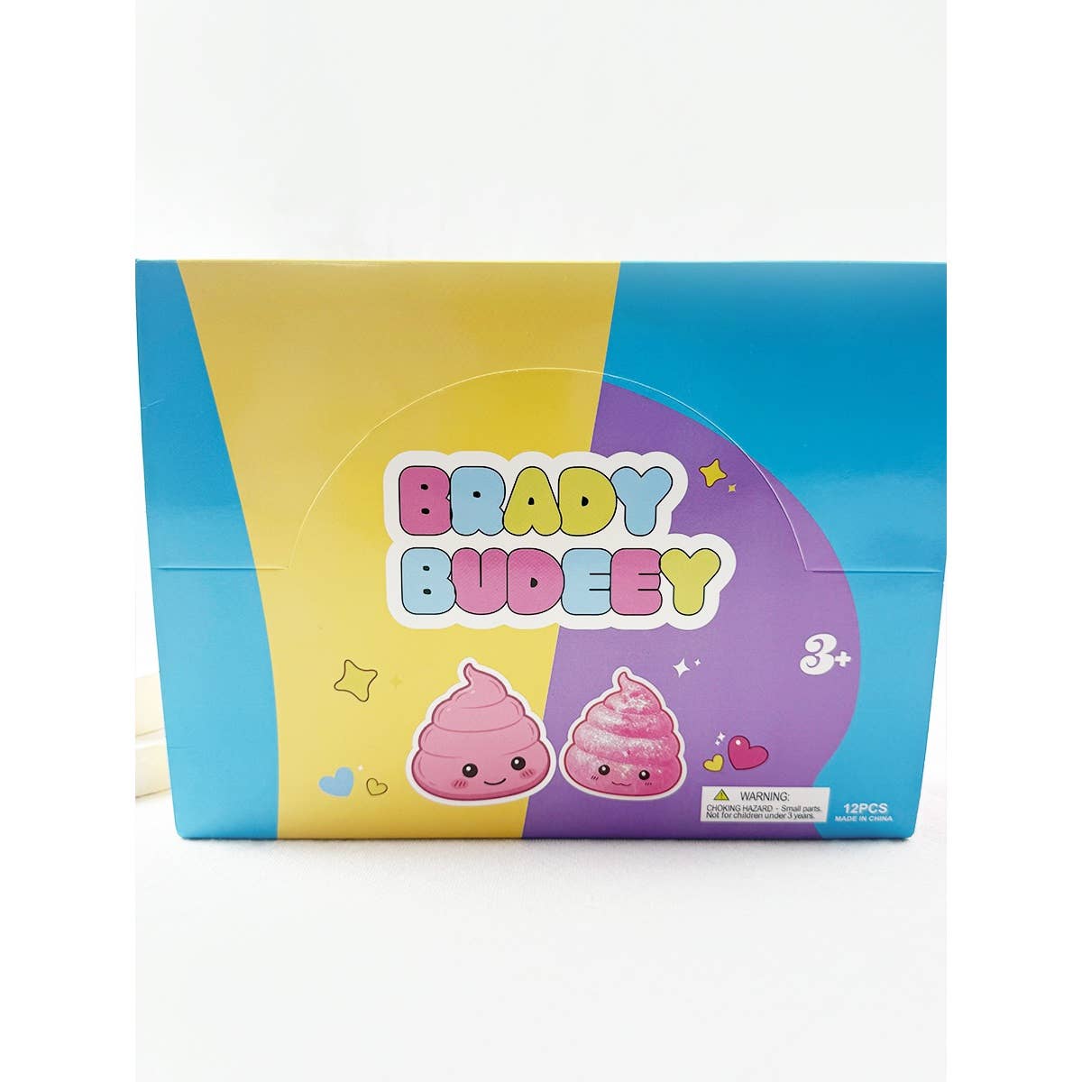 Maltose Fun Glittered Poop Shaped Squishy Toy
