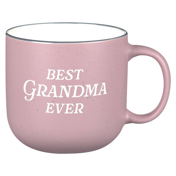 Mug Pink Best Grandma Ever-Ps. 103:17