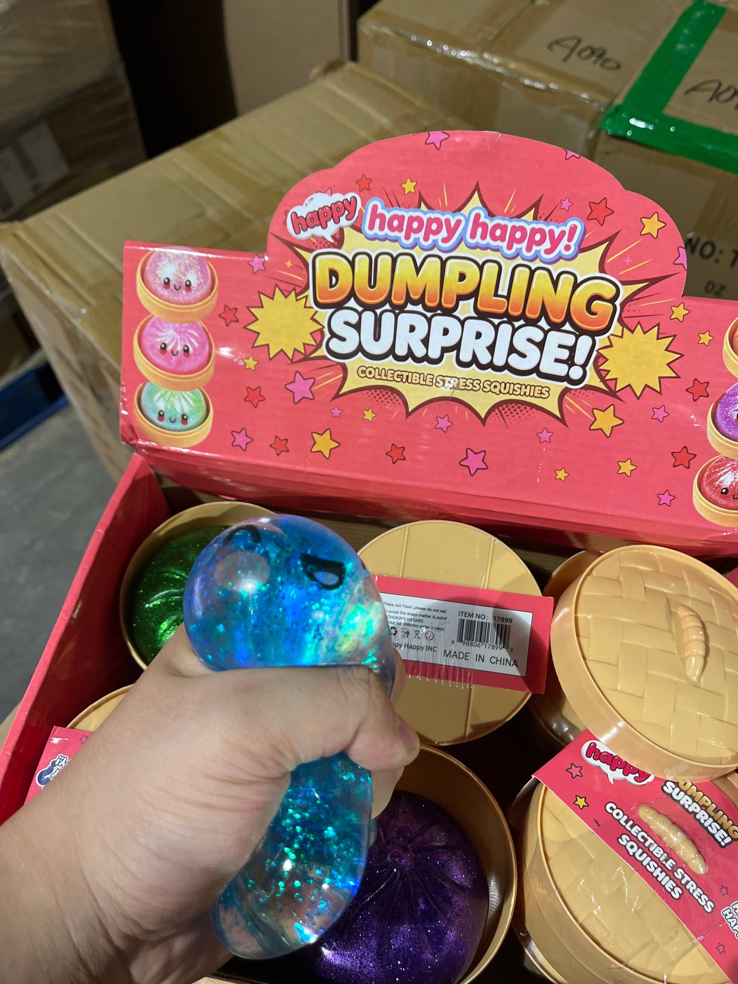 Sugar Squeeze Glitter WRAPPED Dumpling