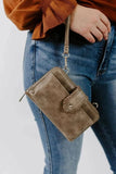 Jolie Crossbody Wallet With Boho Wrist Strap