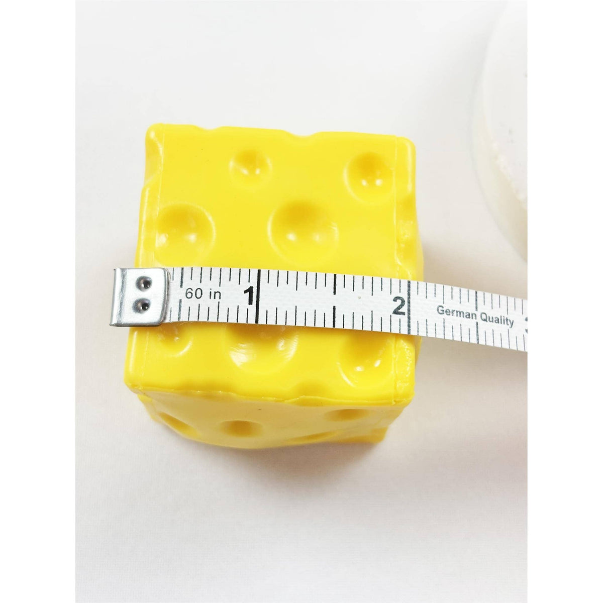 Crunchy and scented Cheese Cube Squishy Toy