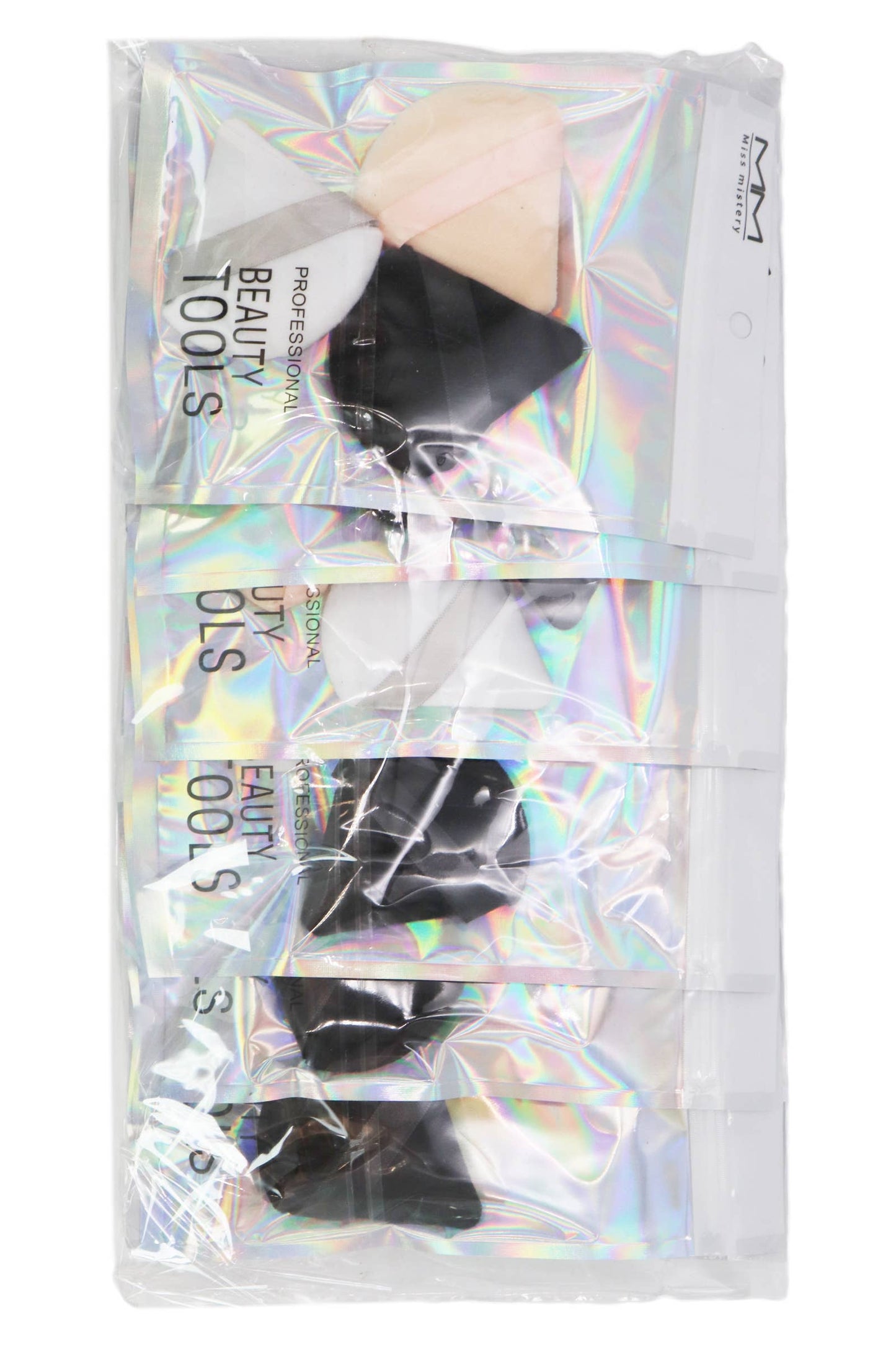 Velvety Triangle Makeup Powder Puff - 3 pc/bag