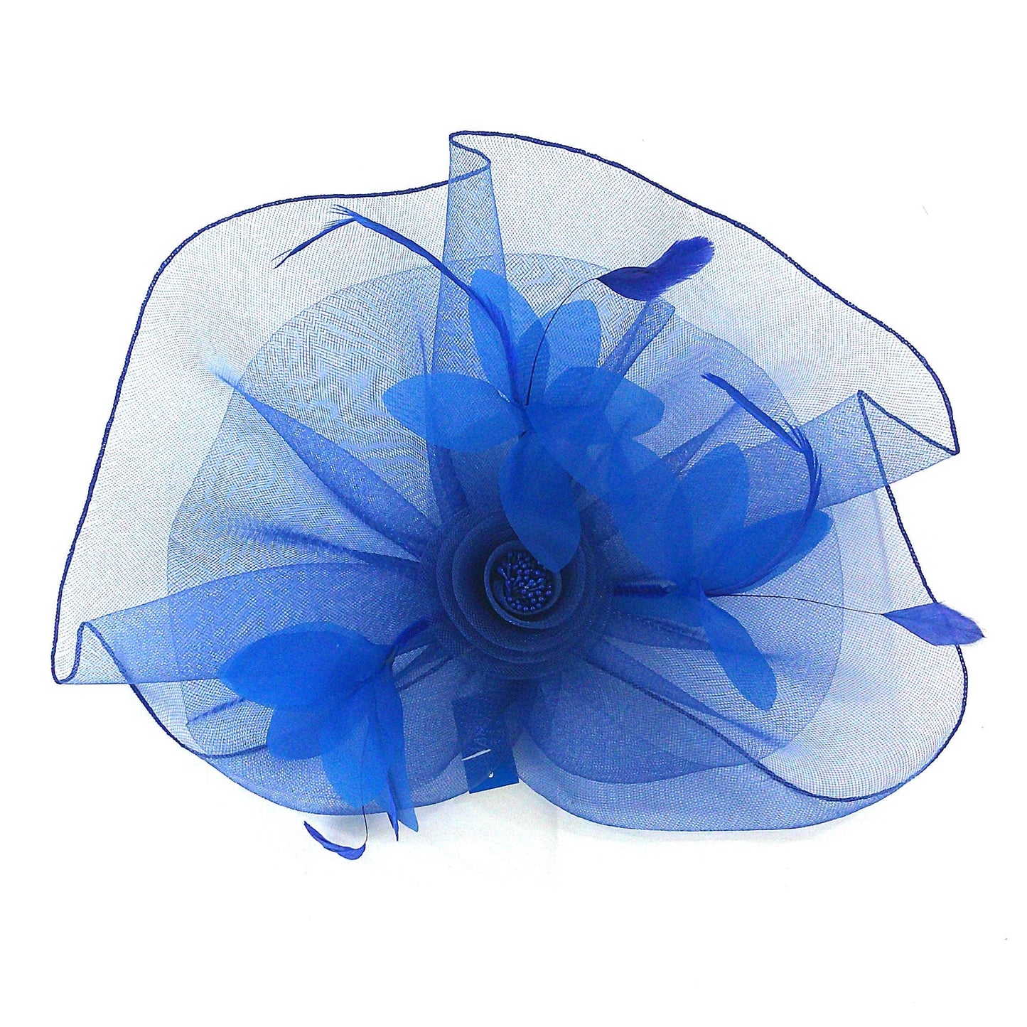 Kentucky Derby & Tea Party Flower Feather Hat