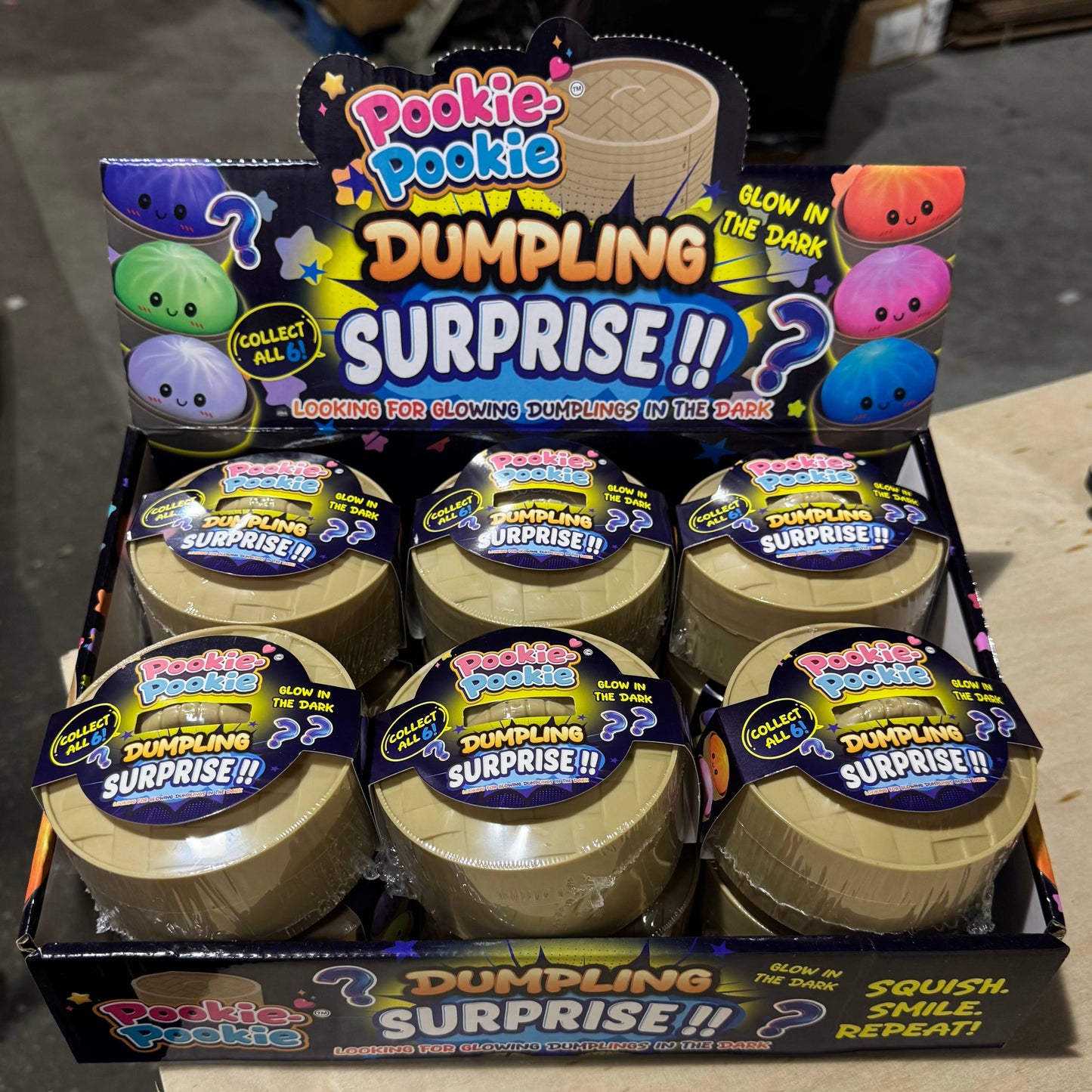 Glow in the Dark WRAPPED Solid Dumpling Surprise