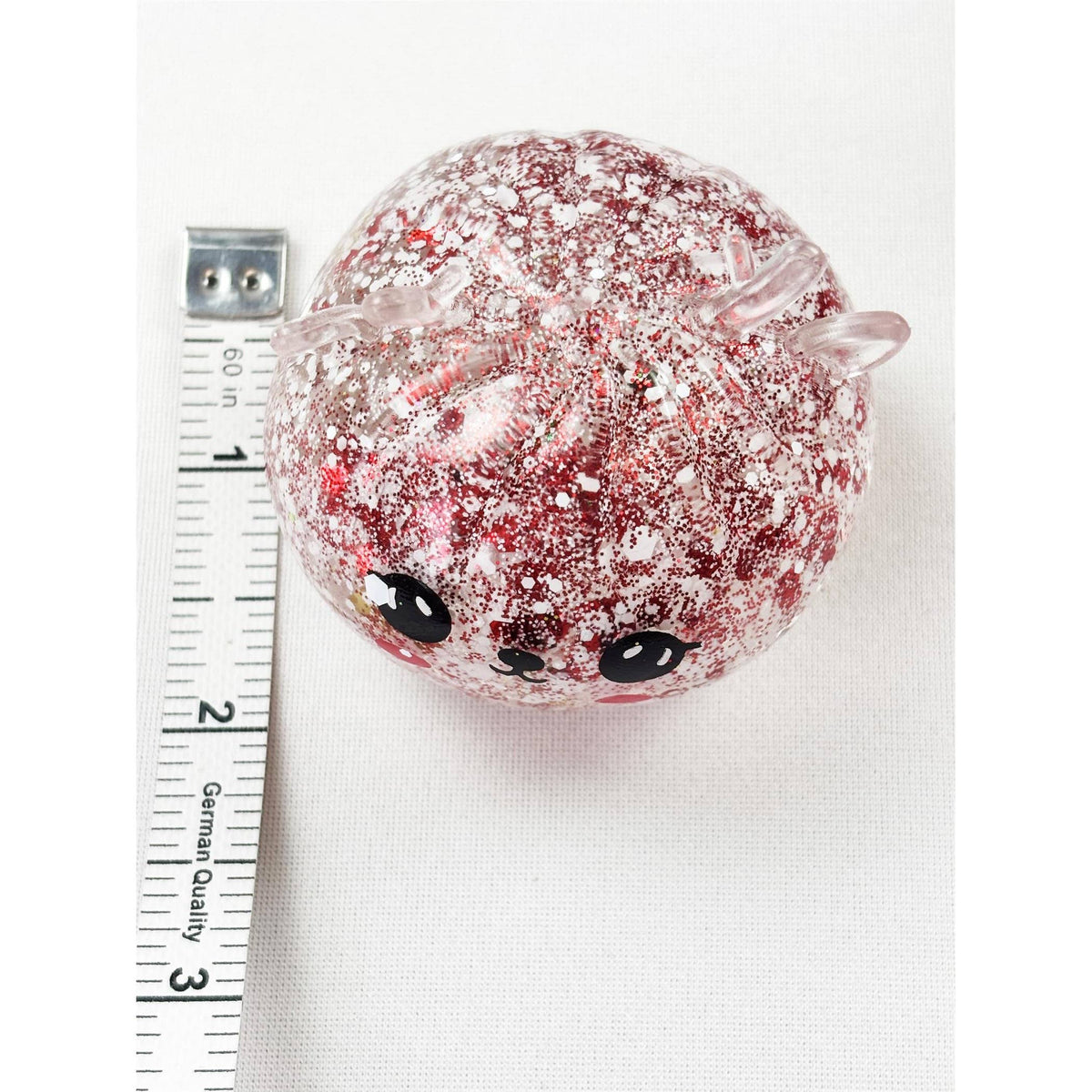 Christmas 3-Mini Glitter Maltose Candy Dumpling Squishy Toy