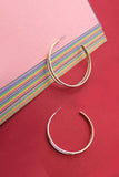 3 ROW HOOP EARRINGS