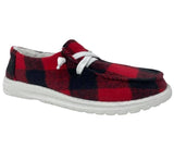 Red Buffalo plaid shoes