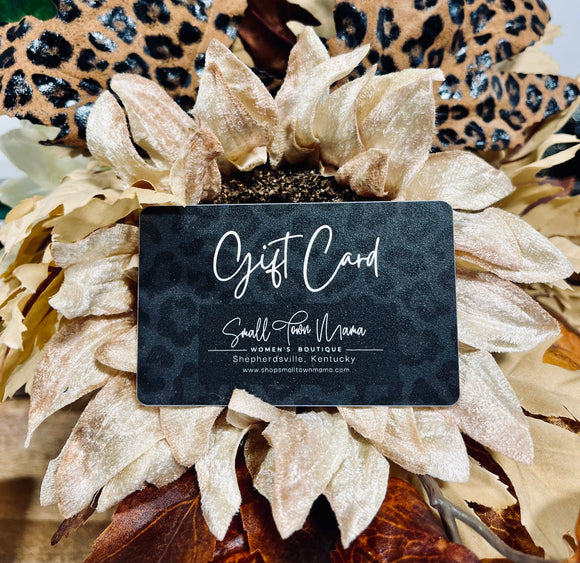 Small Town Mama Gift Card