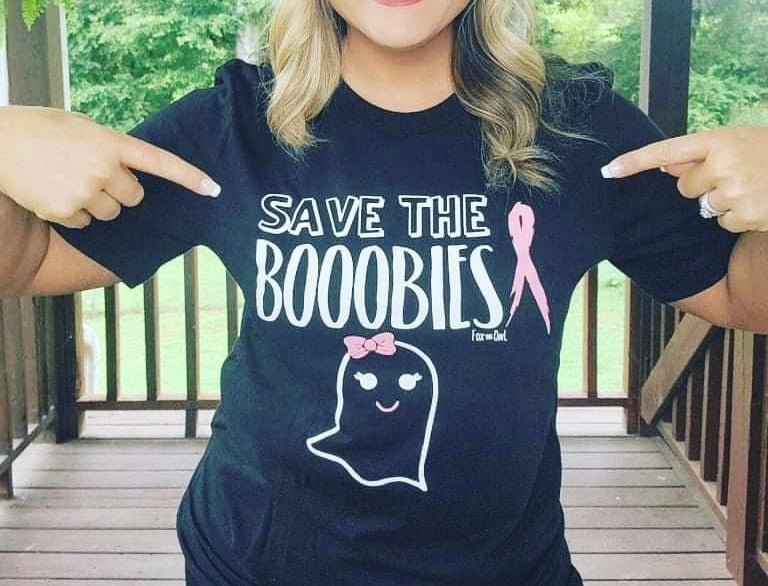 Save the Booobies tee