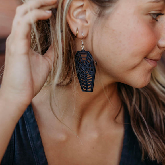 Coffin Dangle earrings